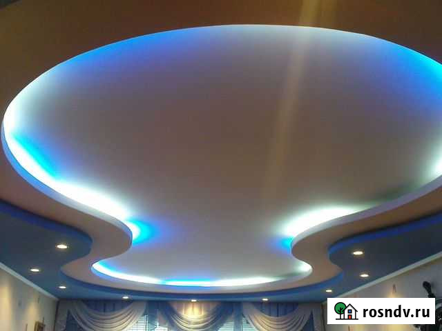 Натяжные потолки афина. Монтаж,слив воды, ремонт Североморск - изображение 1