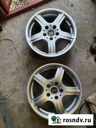 Диски литые r16 5x114.3 2шт стояли на tucson-е Вольск - изображение 1