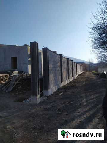 Забор из Француза, бетонные работы Севастополь - изображение 1