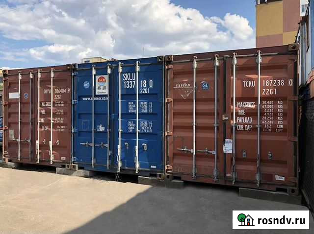 Аренда контейнеров 20 фут, 40 фут Комсомольск-на-Амуре - изображение 1