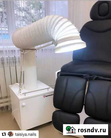 Мощная маникюрная вытяжка 210 Вт в рассрочку Оренбург - изображение 1