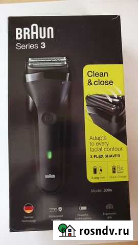 Электробритва Braun Series 3 300s Волгоград - изображение 1