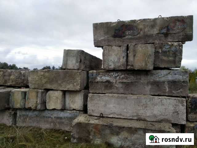 Фундаментные блоки фбс 6 Чемодановка - изображение 1