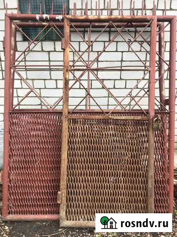 Металлические ворота бу Приволжский - изображение 1