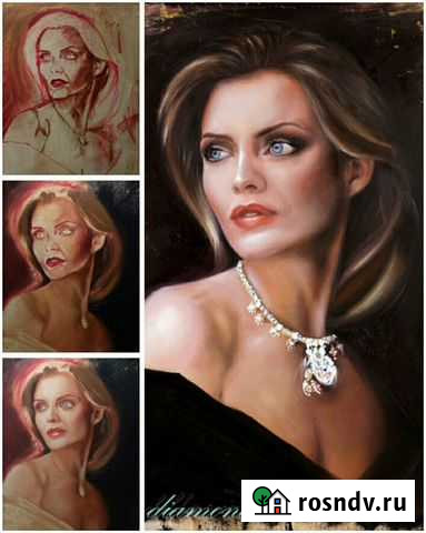 Портрет на заказ. Настоящие Рукописные картины Ижевск - изображение 1