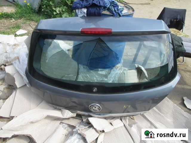 Крышка багажника Опель Астра H (Хэтчбек ) Щербинка - изображение 1