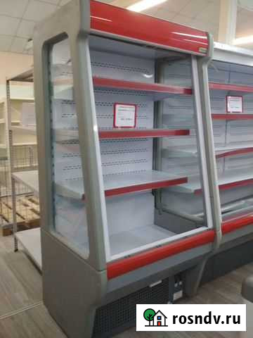 Холодильный стеллаж Б/У 1м Калининград - изображение 1