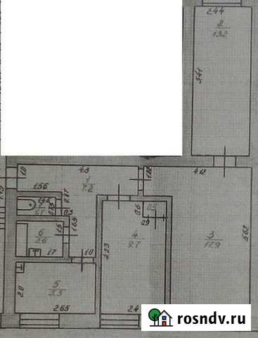 3-комнатная квартира, 57 м², 1/2 эт. на продажу в Стрежевом Стрежевой - изображение 1