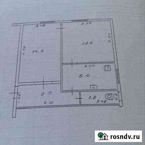 2-комнатная квартира, 40 м², 1/2 эт. на продажу в Кондопоге Кондопога