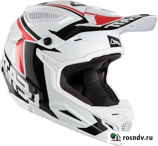 Мотокроссовый шлем Leatt GPX 4.5 V20 Бело-красный Котельники - изображение 1