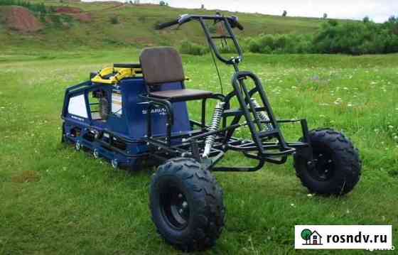 Мотобуксировщик Sharmax 1450 S500 HP15 с модулем Таганрог