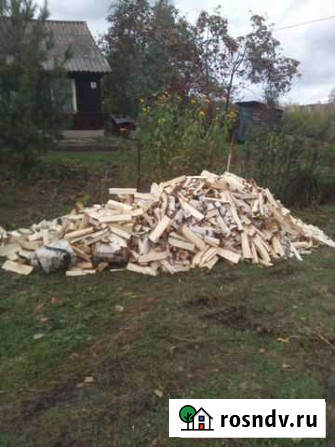 Дрова, береза, осина, колотые, чурками Мыски - изображение 1