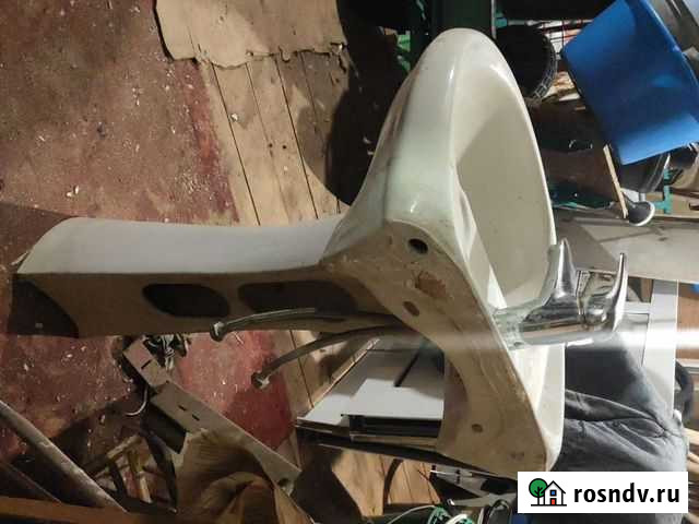 Мойка.керамика с подиумом.смеситель все в хорошем Нерехта - изображение 1