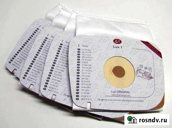 Мешки, фильтры для пылесоса Lux 1 Royal Владимир - изображение 1