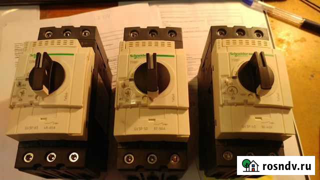 Силовой автомат для защиты двигателя Schneider Ele Мурино - изображение 1