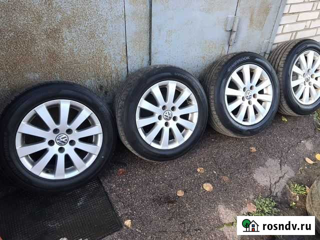 Комплект колес на volkswagen skoda audi r16 Выборг - изображение 1