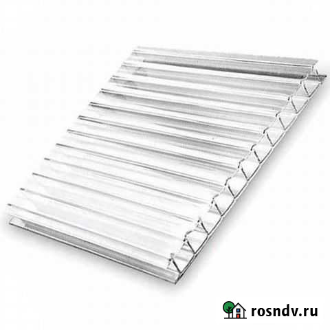 Поликарбонат прозрачный Polidin 4мм 6 метров Серебряные Пруды - изображение 1