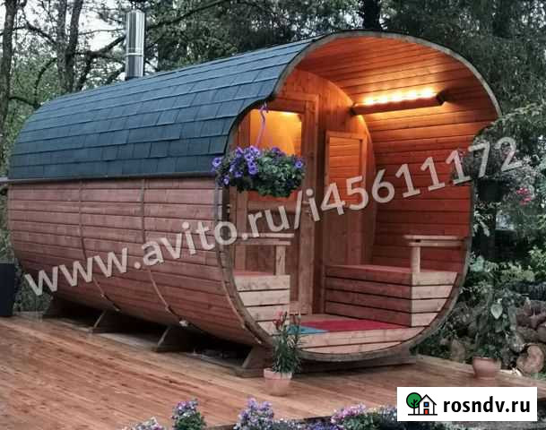 Баня бочка VIP Белогорск - изображение 1