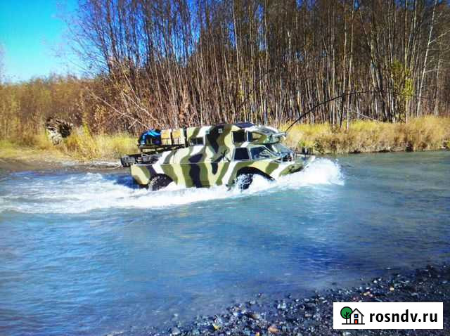 Вездеход-амфибия на базе газ-41 брдм Усть-Большерецк - изображение 1