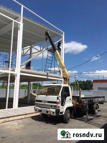 Услуги манипулятора и автовышки, грузоперевозки Липецк - изображение 1