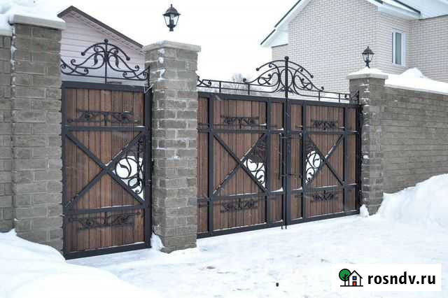 Кованые ворота и калитки Новоалтайск - изображение 1
