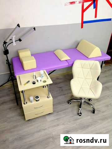 Кушетка тележка парикмахера стул лампа Волхов - изображение 1