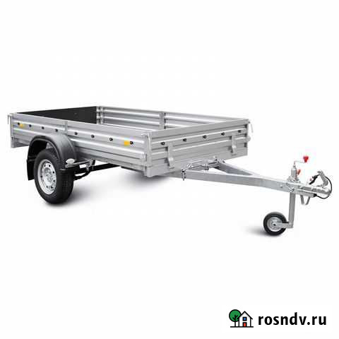 Прицеп мзса-05 с доп. фонарями и опорным колесом I Санкт-Петербург - изображение 1