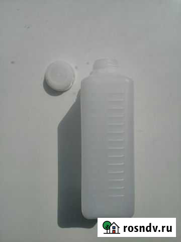 Емкость пластиковая с делениями и крышкой 1л Мелеуз - изображение 1