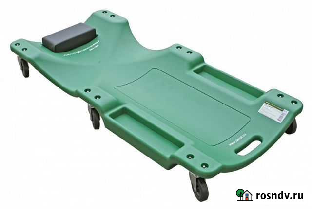 Лежак подкатной пластиковый L1 м Санкт-Петербург - изображение 1