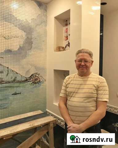 Укладка плитки. Плиточник. Ремонт ванной комнаты Самара - изображение 1