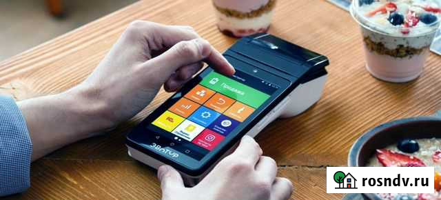 Онлайн касса сенсорная Эвотор 5 line новая или бу Мурманск - изображение 1