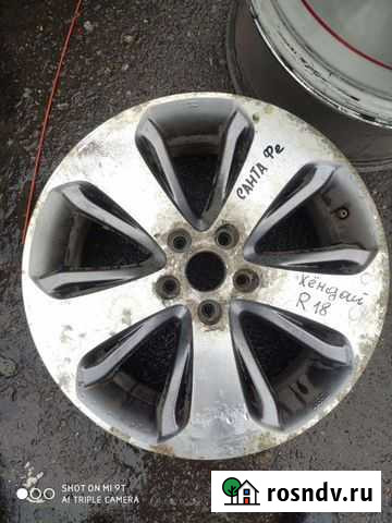 Диск литой R18 Hyundai Santa Fe Мурманск - изображение 1