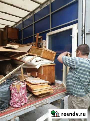 Вывоз мусора, старой мебели,хлама, веток. Грузчики Омск - изображение 1