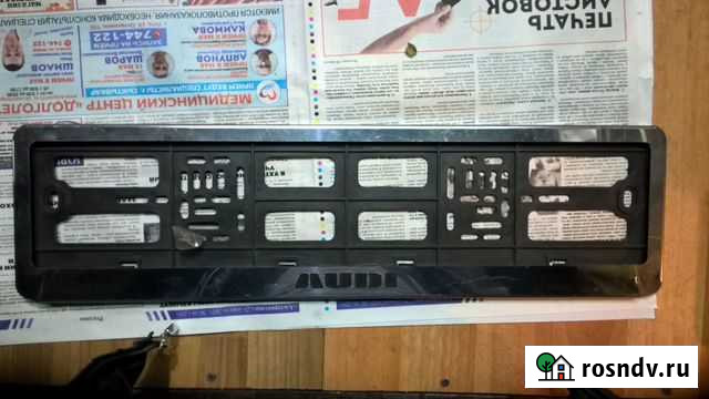 Рамка под номер audi Ухта - изображение 1