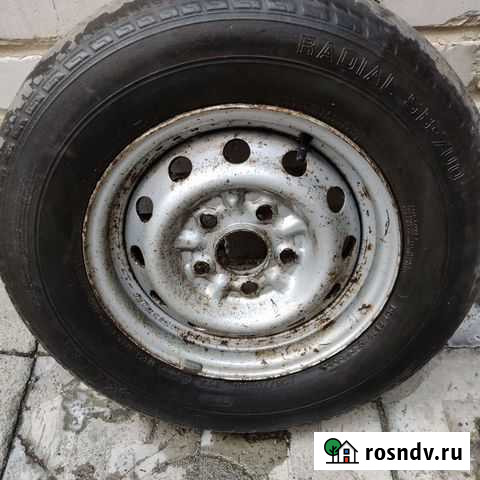 Колесо на запаску 205/70/14 Барнаул - изображение 1