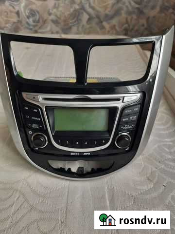 Магнитола от Hyundai solaris Шуя - изображение 1