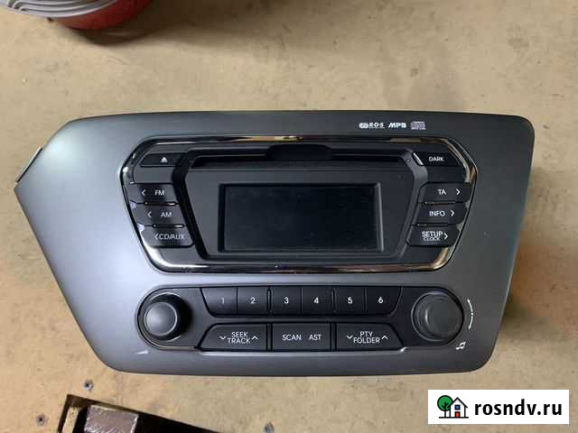 Штатная магнитола на kia rio 3 б/у Надым - изображение 1