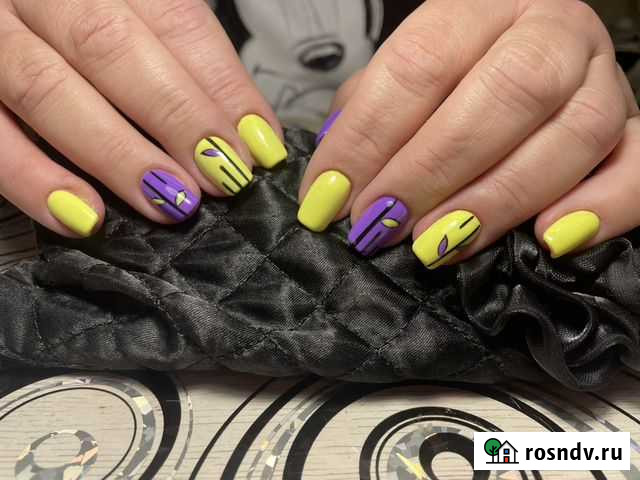 Наращивание ногтей,укрепление с дизайном Курск - изображение 1