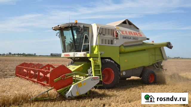 Услуга по уборке урожая зерноуборочными комбайнами Тула - изображение 1