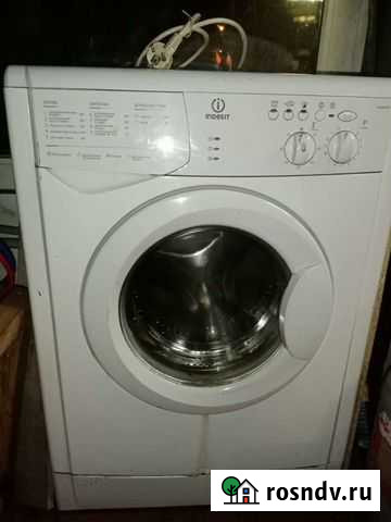 Стиральная машина бу indesit узкая Мурино - изображение 1