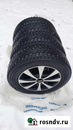 Nokian Hakkapeliitta 5 155/70R13 на литье Matiz Иваново - изображение 1