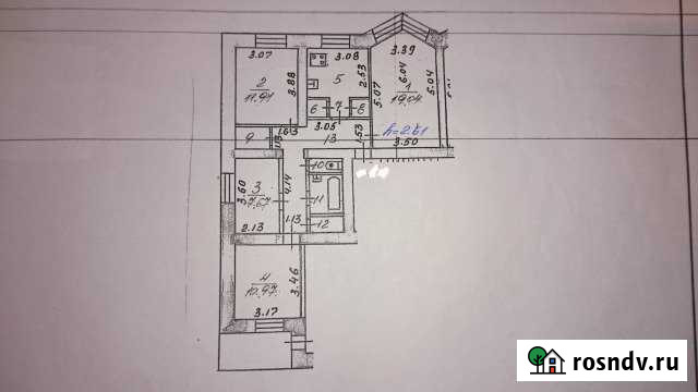 4-комнатная квартира, 78 м², 3/9 эт. на продажу в Норильске Норильск - изображение 1
