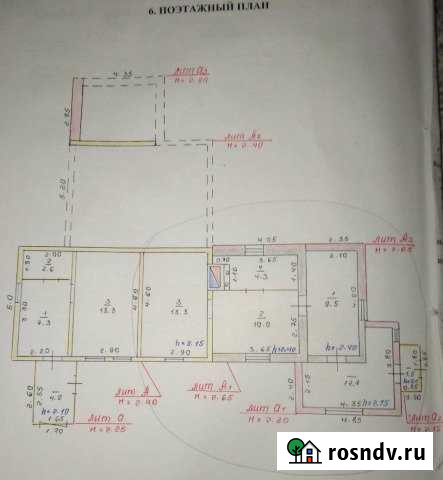 Дом 60.3 м² на участке 17.7 сот. на продажу во Льве Толстом Лев Толстой - изображение 1