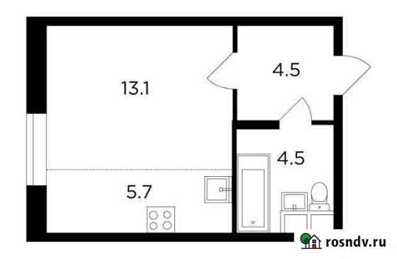 Квартира-студия, 27 м², 9/22 эт. на продажу в Московском Московской области Московский