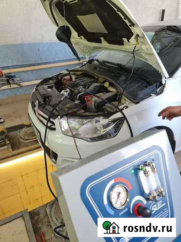 Промывка радиатора печки, замена антифриза Кемерово - изображение 1