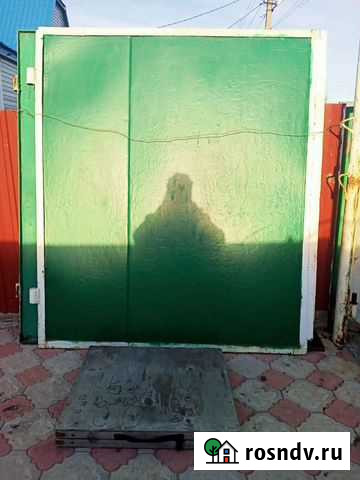 Ворота с калиткой с петлями Саракташ - изображение 1