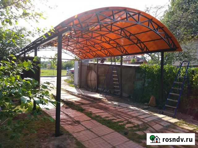 Навес Изготовление и Монтаж на Заказ Волгоград - изображение 1