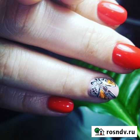 Маникюр+укрепление+покрытие гель - лаком Абакан - изображение 1