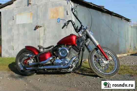Yamaha Dragstar 1100 bobber боббер Санкт-Петербург