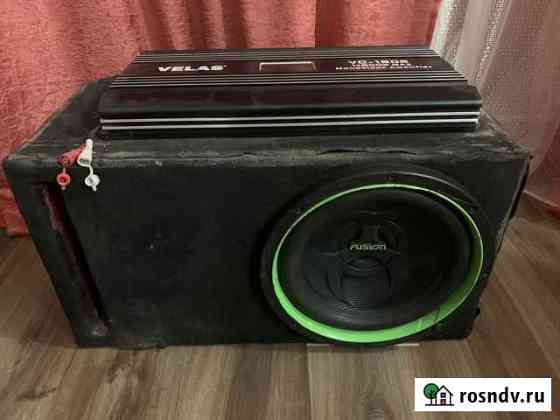 Сабвуфер fusion pp-sw12e усилитель velas vc-1906 Кострома